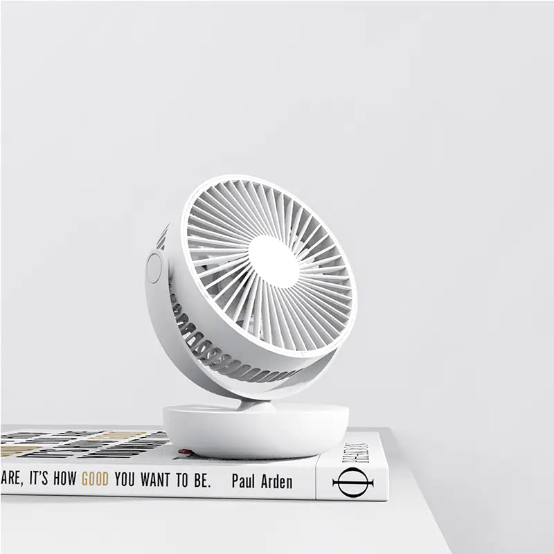 2024 Mini USB Desk and Hanging Fan - Rechargeable