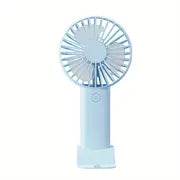 Mini USB Handheld Desk Fan - Portable and Quiet